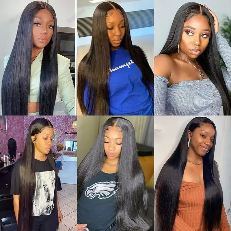30 Inch Straight V Part Human Hair Wigs For Women 100% Brazilian Wigs 100% Virgin Human Hair Wigs V Part Wigs 150% Density