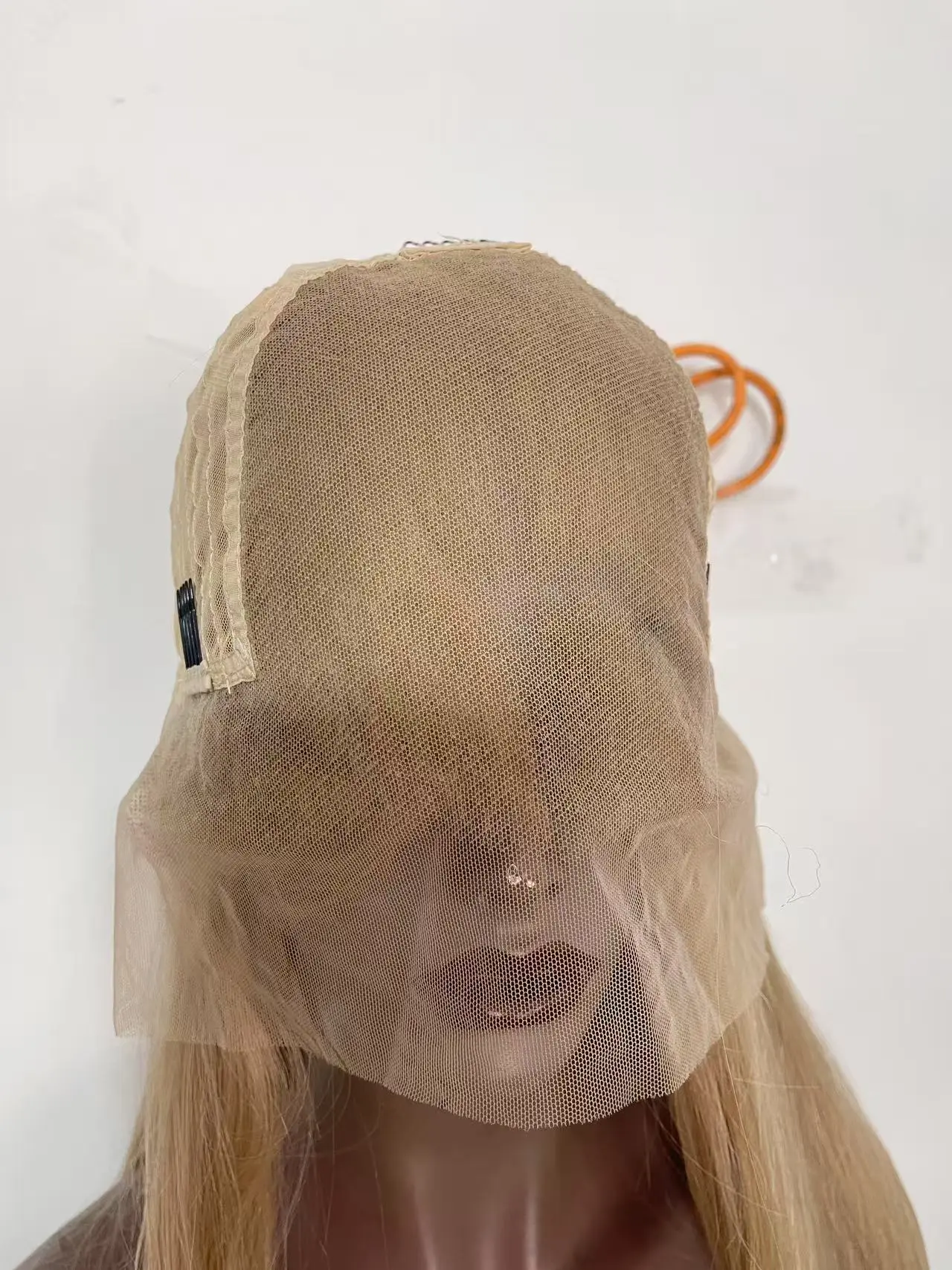 Ash Blonde 13x6 Lace Front Wig Free Part Soft Preplucked 28Inch 180Density Straight Synthetic Glueless Daily Wear Wigs