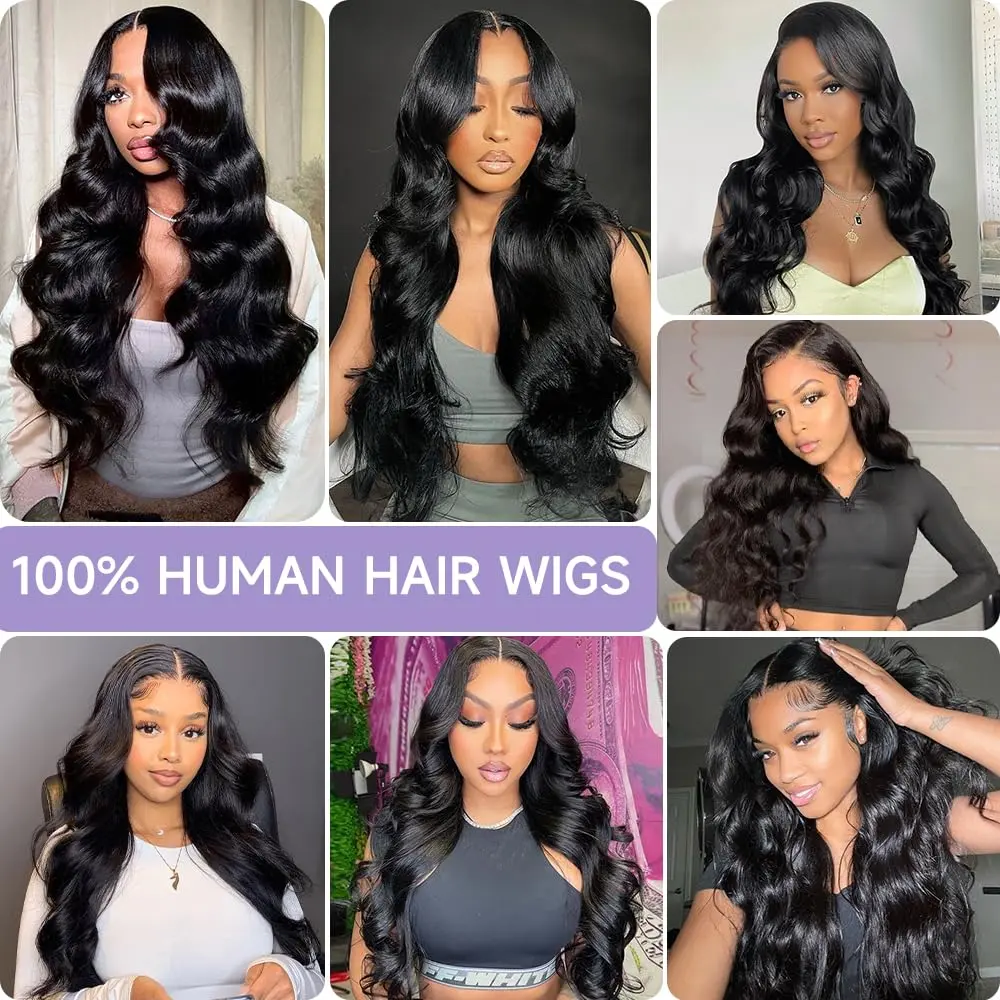 U Part Wig Human Hair Body Wave V Part Wig for Women Natural Look Glueless and Beginner Friendly Wig with Minimal Leave Out