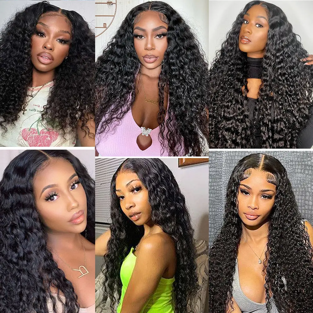 Megeen Virgin Hair Curly Natural Color Human Hair No Glue U Part Wigs Machine Wigs No Sew In For Women Beginner Friendly 30 Inch