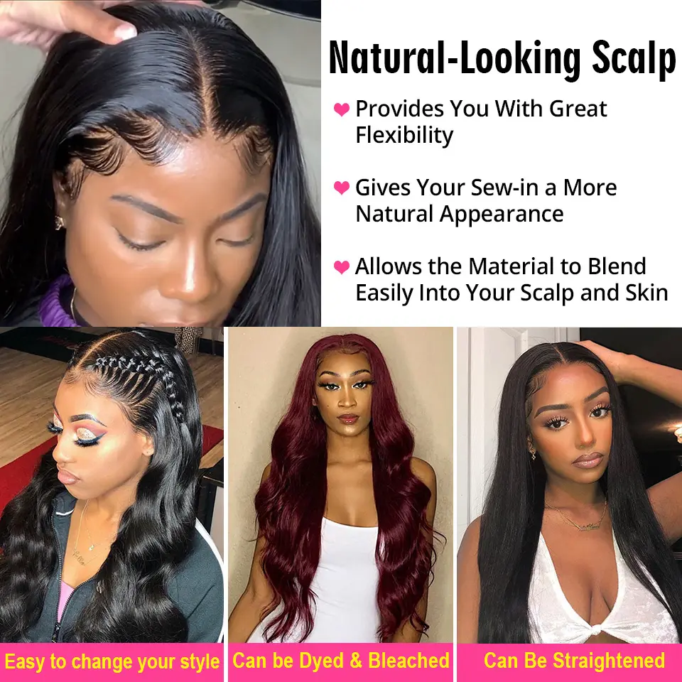 Ali Pearl Hair Body Wave Brazilian Hair Weave Bundles 100% Human Hair 3 and 4 Bundles Natural Color Remy Hair Extension