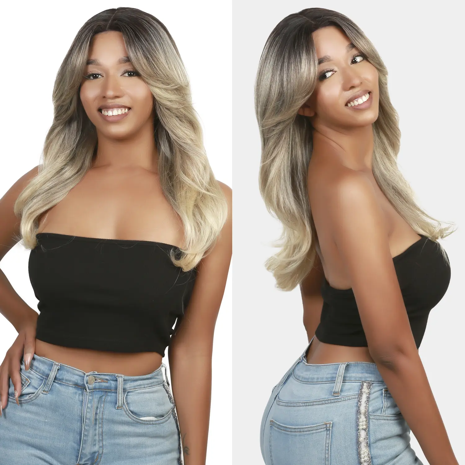 FreeTress Equal Curtain Bangs HD Lace Front Wig Maven