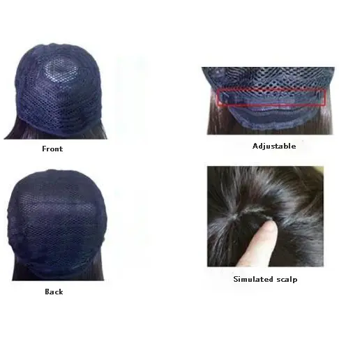 Outdoor Women's Natural Body Wave Hair Synthetic High Density Heat Resistant Wig