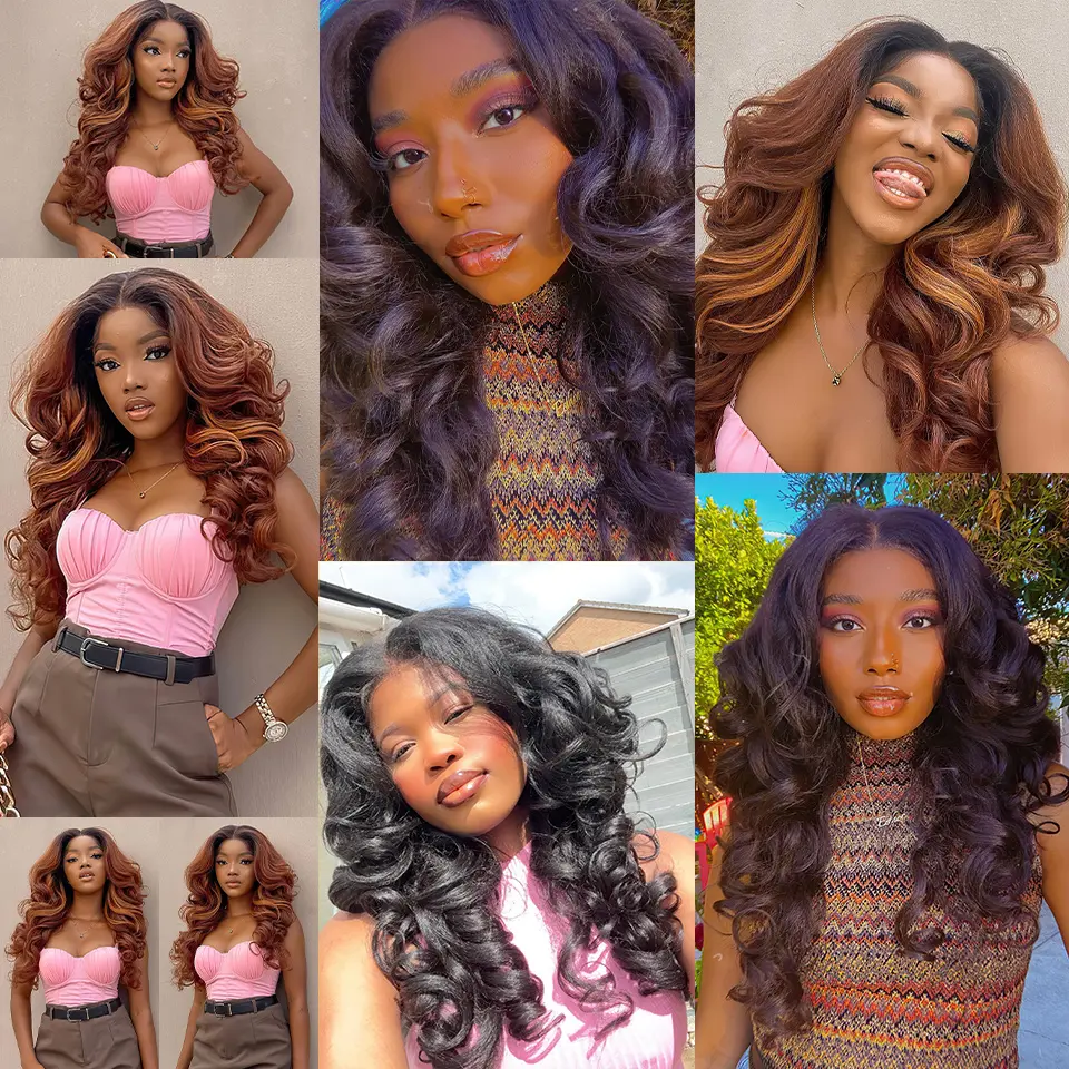 Latisha 24Inch Synthetic Lace Front Wigs For Black Women Curly Afro Lace Wigs Blonde Orange 13X4.5X1 Cosplay Hair Daily Use