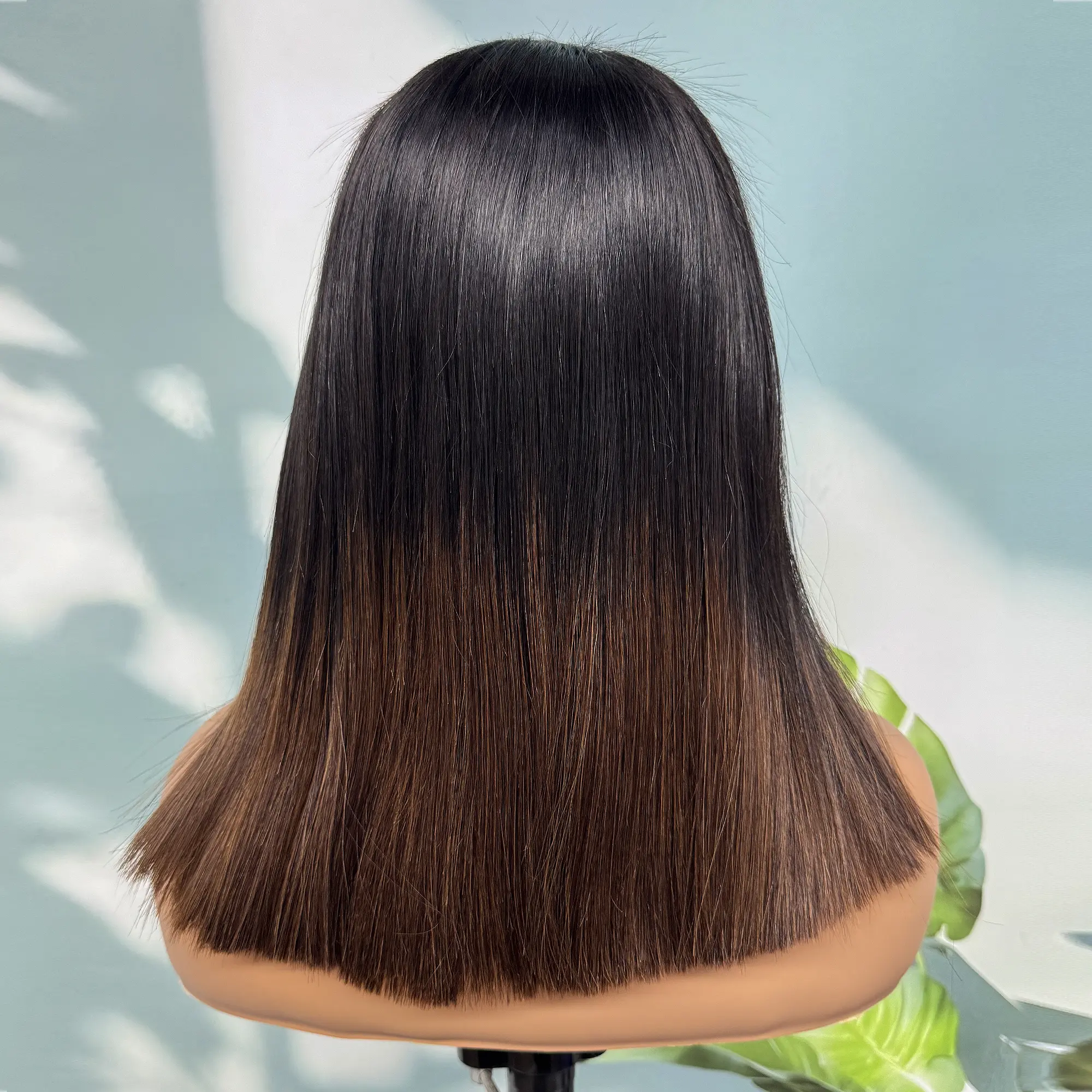 300% Density 240Gram Double Drawn Bone Straight Human Hair Wigs 13x4 Lace Frontal Vietnamese Virgin Hair Wigs for Black Women
