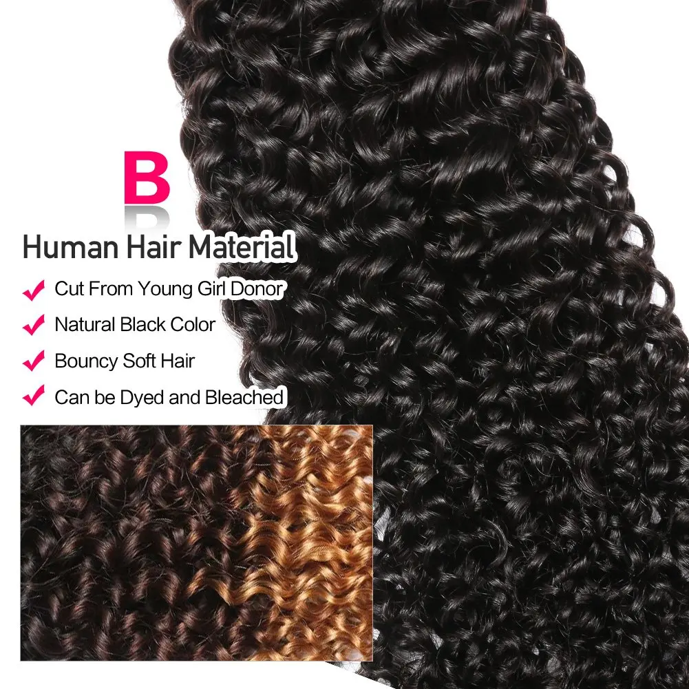 10A Small Spirals Curly Bundles Brazilian Unprocessed Kinky Curly Human Hair Pixie Deep Curls Weave Virgin Hair Extension 3B 3C