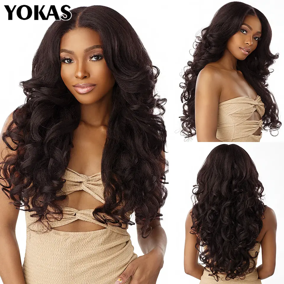 Lace Front Wigs Curly Latisha Synthetic High Quality Blonde Pink Blue Black White Red Brown Wig With Baby Hair For African Women