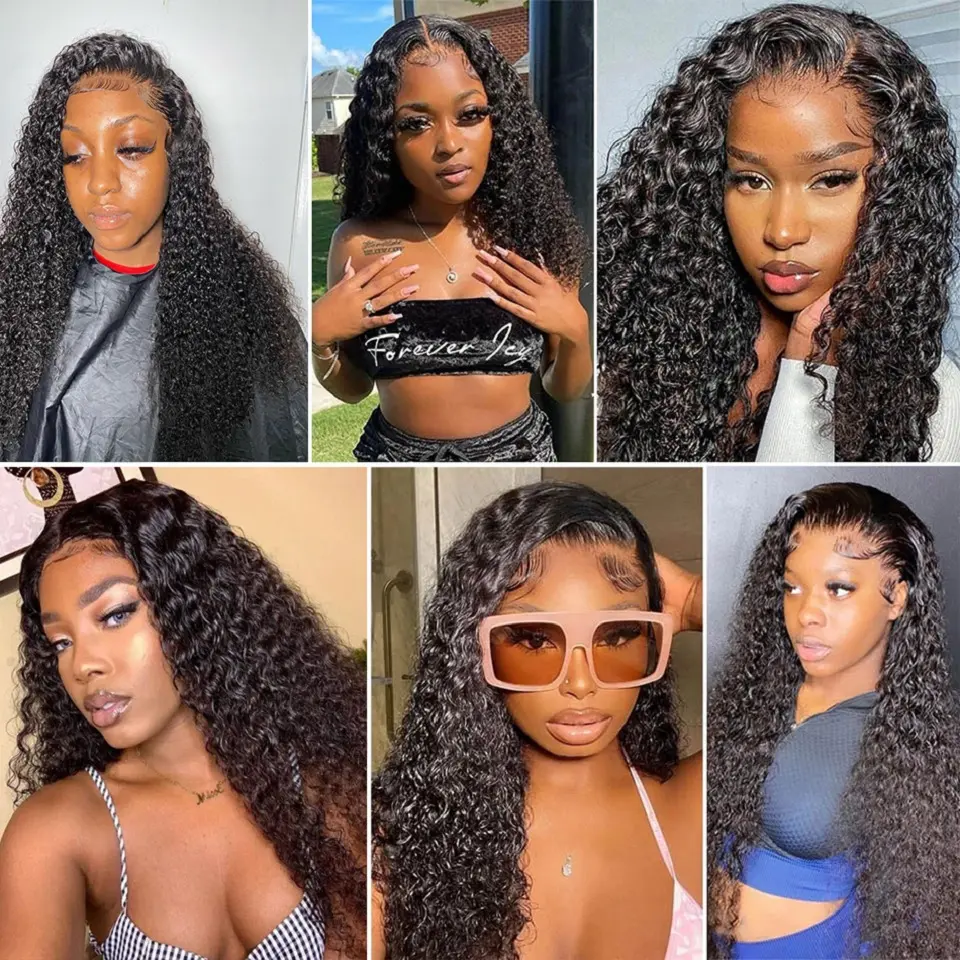 Raw Indian Kinky Curly 3 4 Bundle Deals 100% Remy Human Hair Kinky Curly Bundles 100G 8-40Inch Natural Hair Extension Jerry Curl
