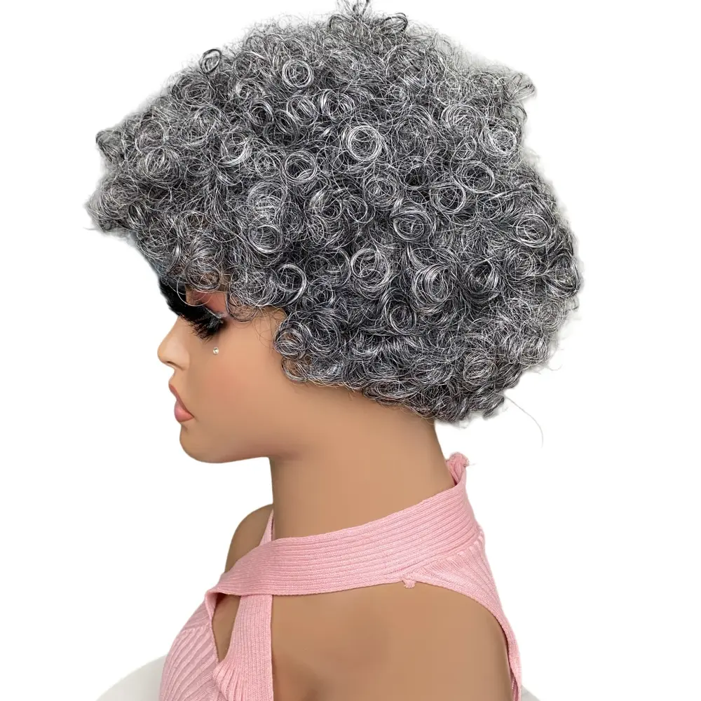 Short Synthetic Kinky Curly Wig Short Blonde Curly Hair Wigs Synthetic Wigs For Black Women Short Curly Afro Wigs For Women