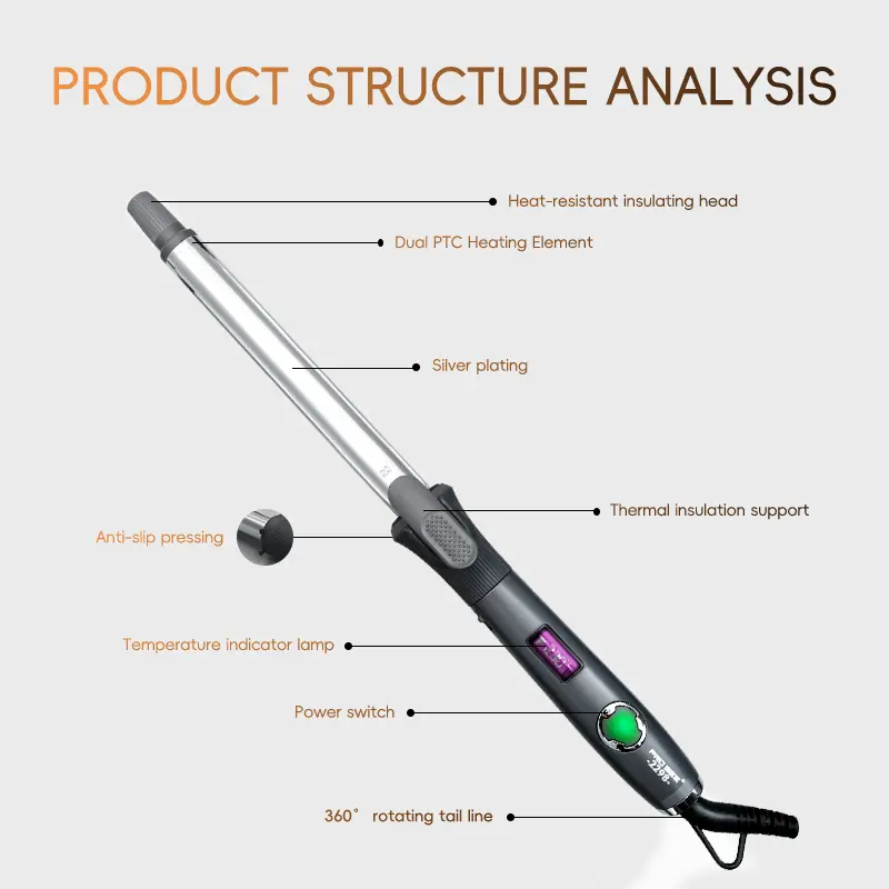 Iron Brush Comb Curler Electric Hot Comb Multifunctional Straight Hair Straightener  Electric Hair Straightening Curly Brush Hea
