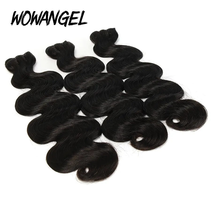 Wow Angel 28 30 inch Body Wave Human Hair Bundles 1/3/4 pieces 10A Brazilian Remy Hair Extensions Single Bundle Virgin Hair