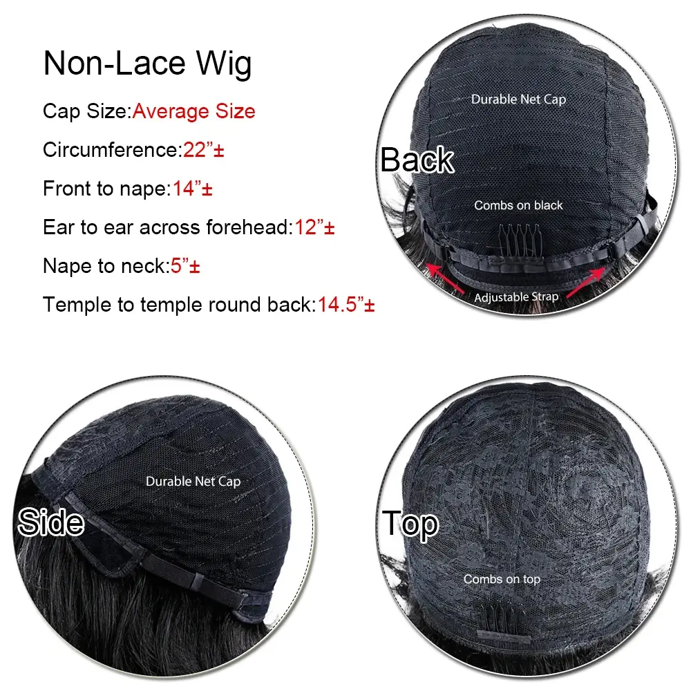 Pixie Cut Wig Human Hair Short Wigs for Women Short Layered Wigs Pixie Hair Styles Full Machine Made Wigs With Bangs
