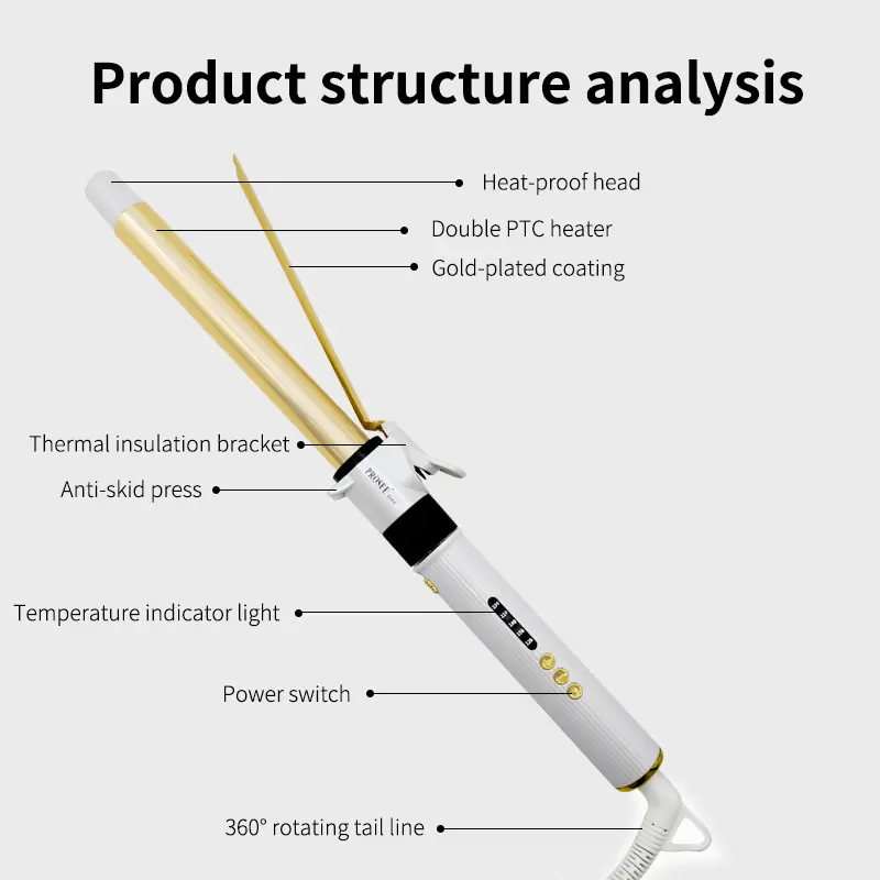 Multifunctional Styling Set Curling Straightener Lazy Person Large Curling Wave Perm Household Small Type Electric Hair curler