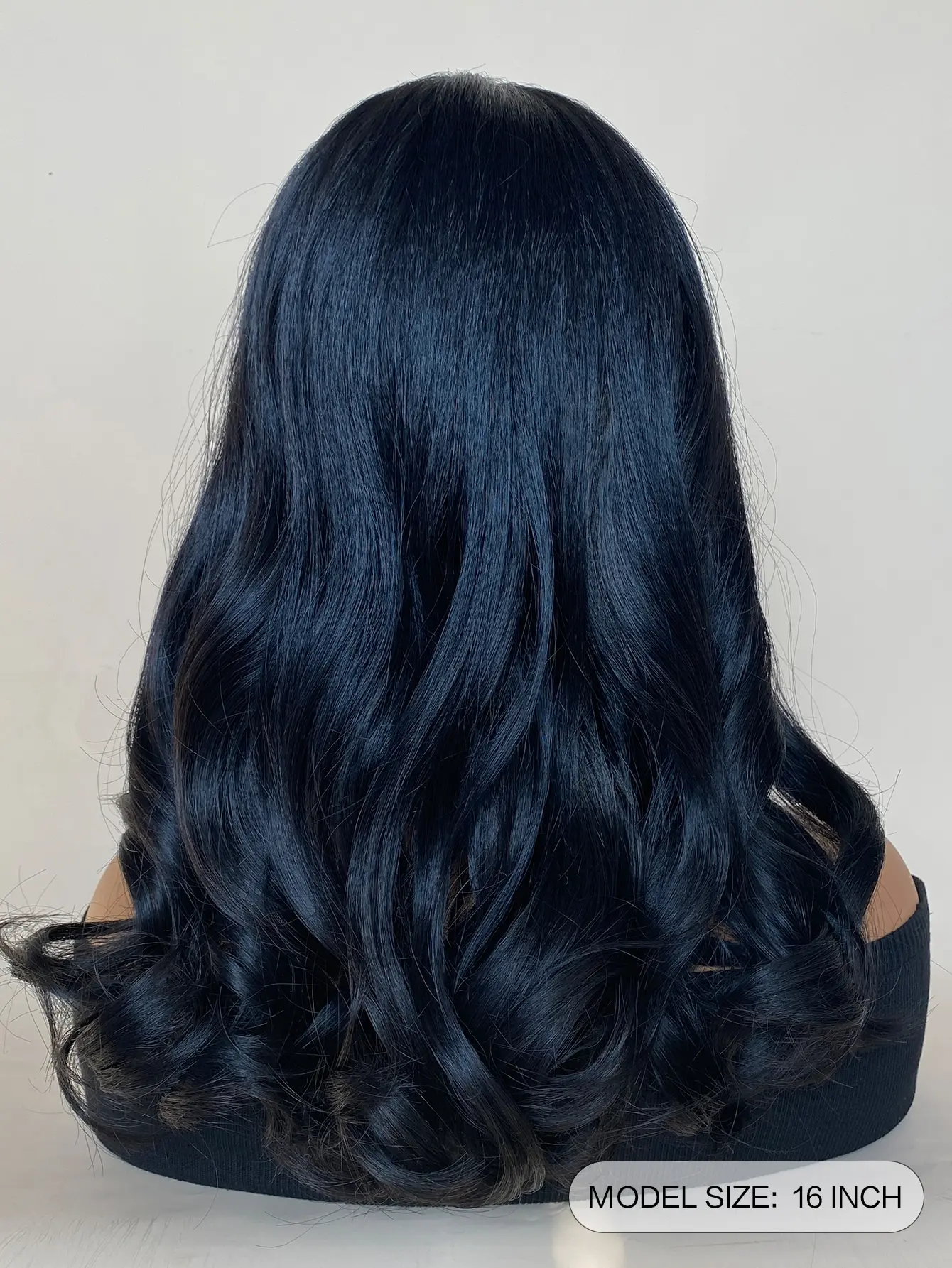 Short Wavy Natural Black Synthetic Wigs with Bangs for White Women Afro Dark Body Wave Cosplay Lolita Hair Wig Heat Resistant Us
