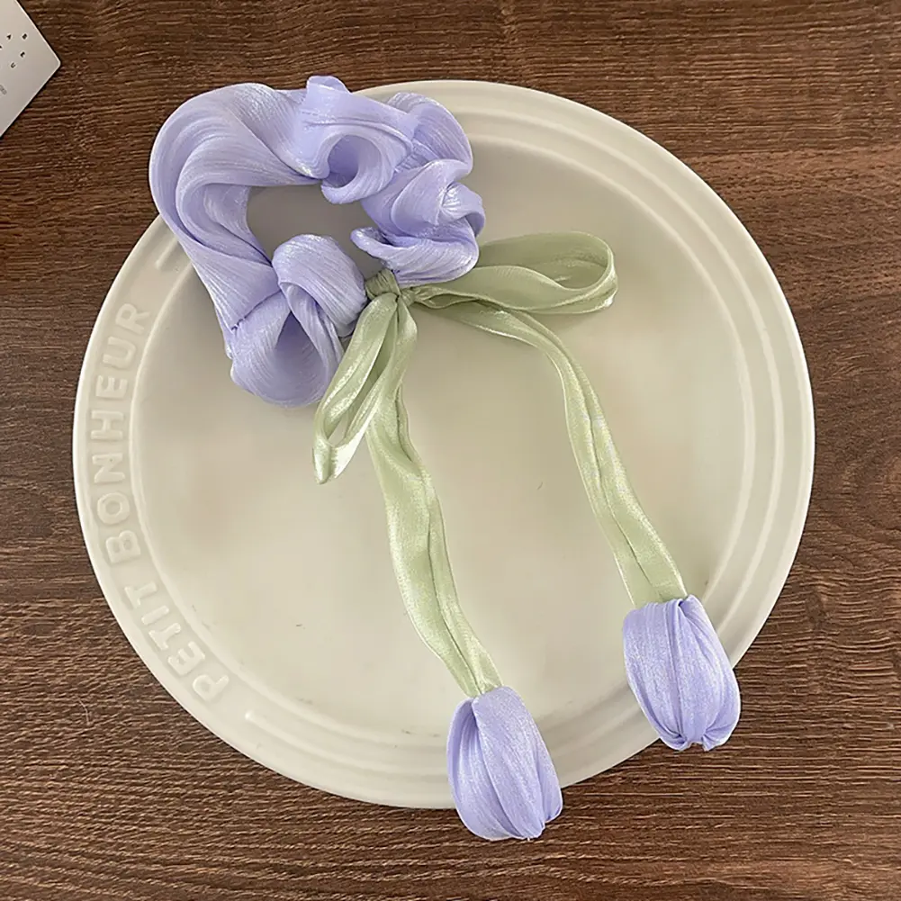 1Pc New Korean Ribbon Bow Headband Long Tassel Hair Clip Women's Sweet Hair Clips Girls Wedding Party Hair Accessories