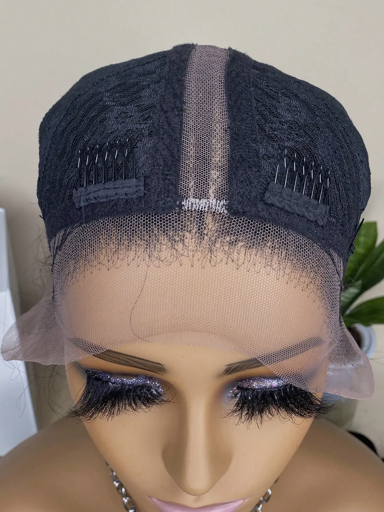 Synthetic Braided Wigs Lace Front Wig for Black Women 30 Inch Lace Wigs with Baby Hair Box Braid Wig