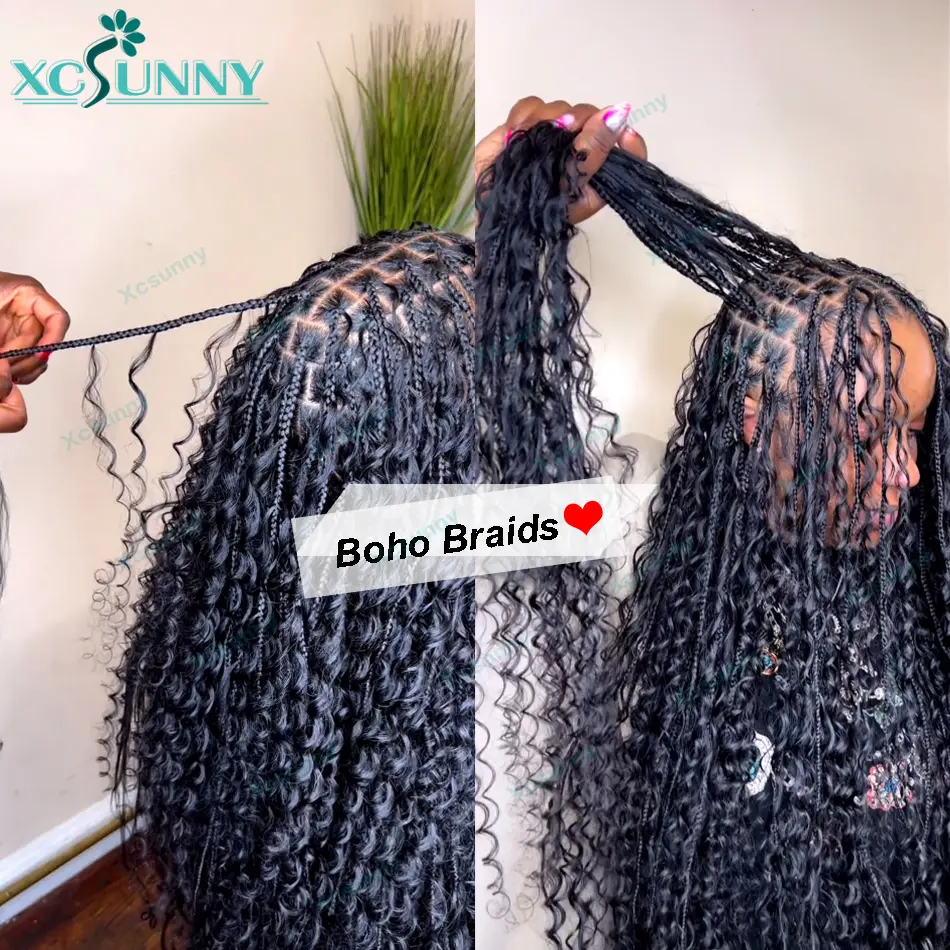 Bulk Human Hair For Braiding Color 30 Blonde Mix Curly No Weft Double Drawn Wholesale Burmese Boho Braids Human Hair Extensions