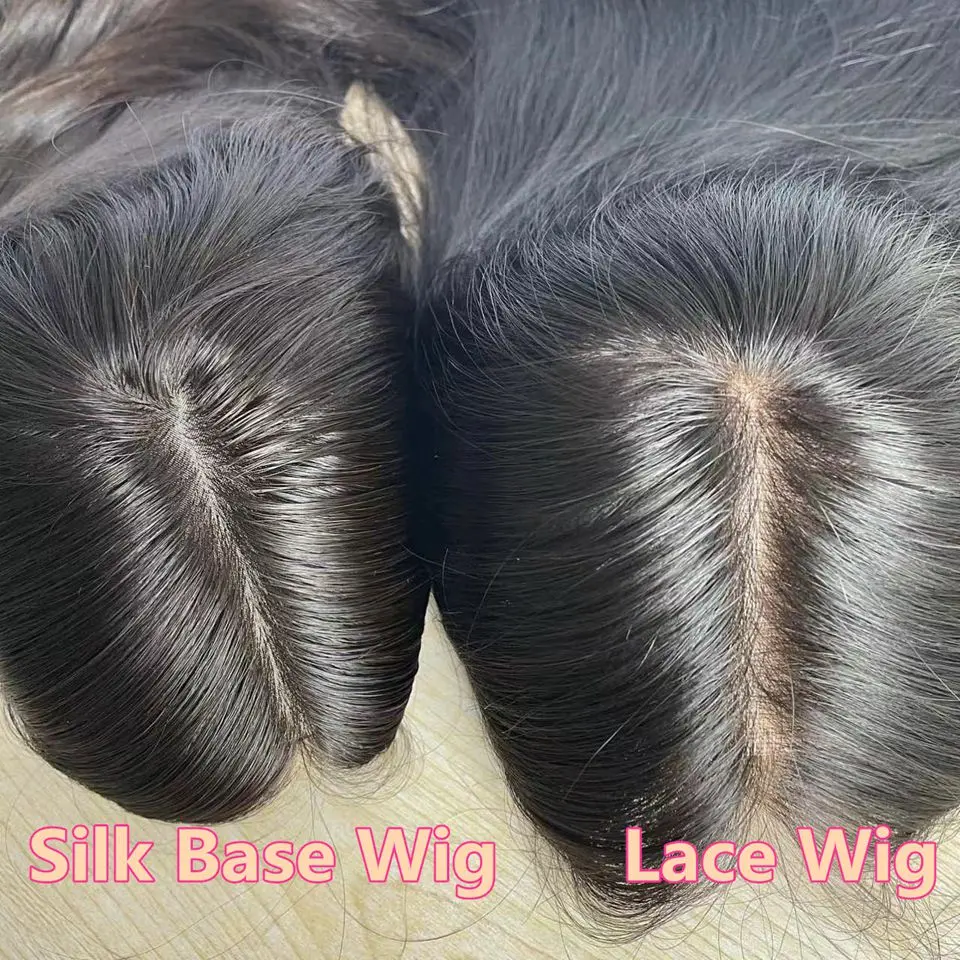Brown Wigs Straight 13x4 Silk Top Human Hair 26inch With Baby Hair HD Lace 5x5 Silk Base Human Hair Glueless Preplucked Wigs