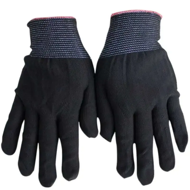 1/2pcs Heat Resistant Protective Glove Hair Styling Finger Glover For Hair Straightener Perm Curling Straight Flat Iron