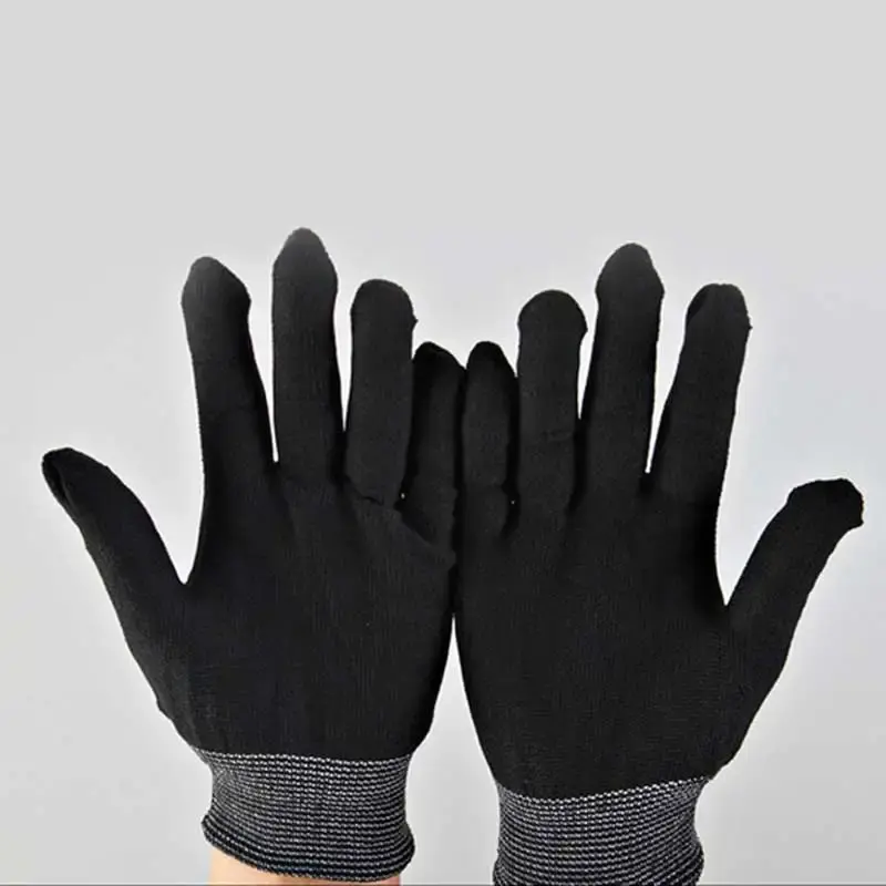 1/2pcs Heat Resistant Protective Glove Hair Styling Finger Glover For Hair Straightener Perm Curling Straight Flat Iron