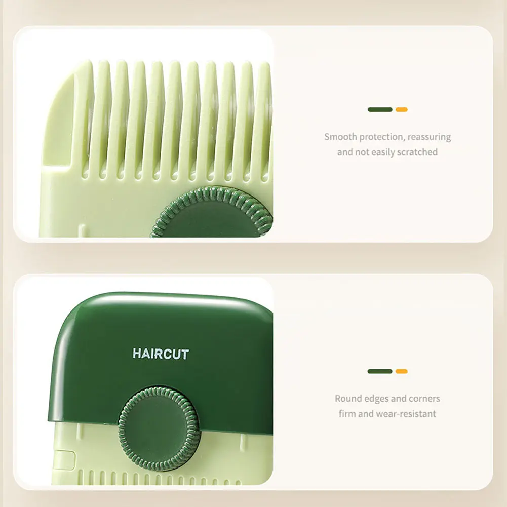 2-In-1 Hair Trimmer and Comb Multi-Functional Split Ends Cutter for Girls Professional Haircutting Tools for Thin and Thick Hair