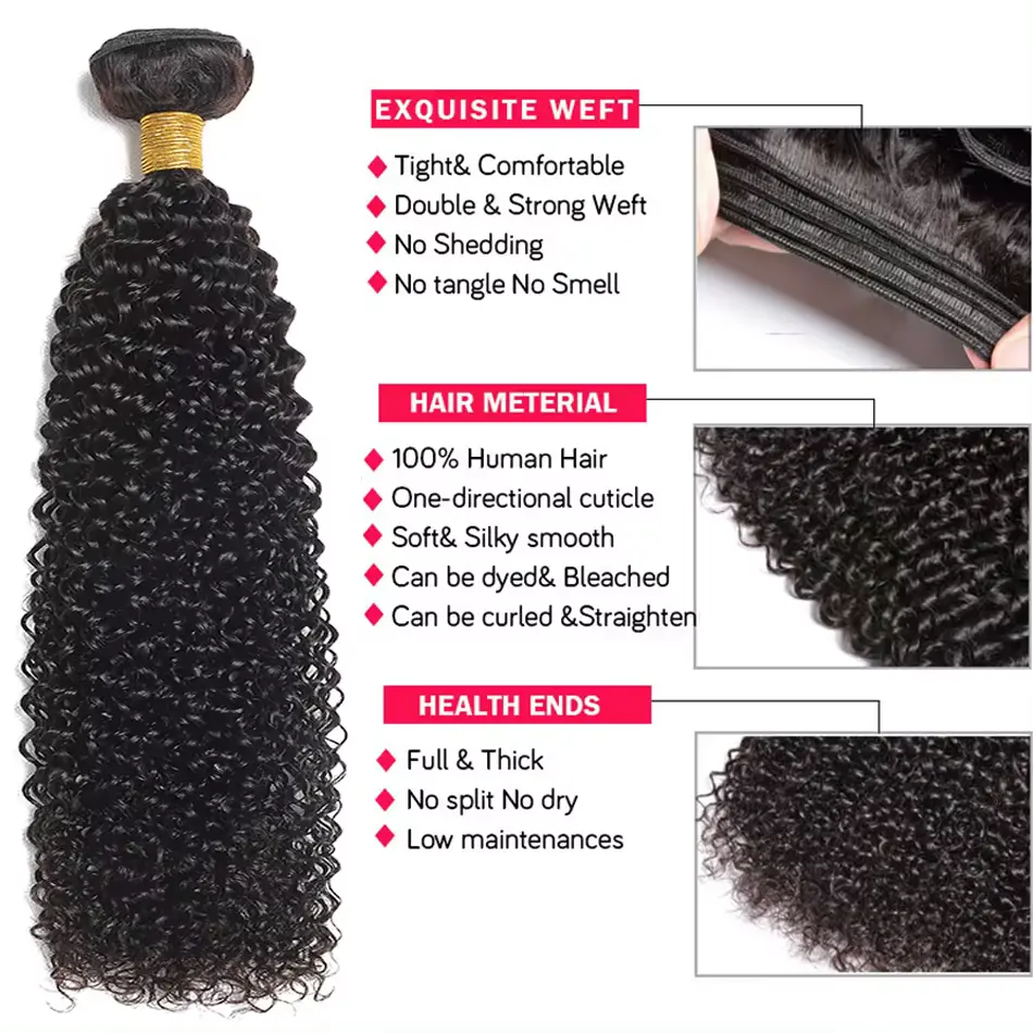 Best Kinky Curly Bundles 12A Human Hair Extensions Water Wave Wavy Bundles Raw Brazilian Hair Weave Tissage Wholesale Sale