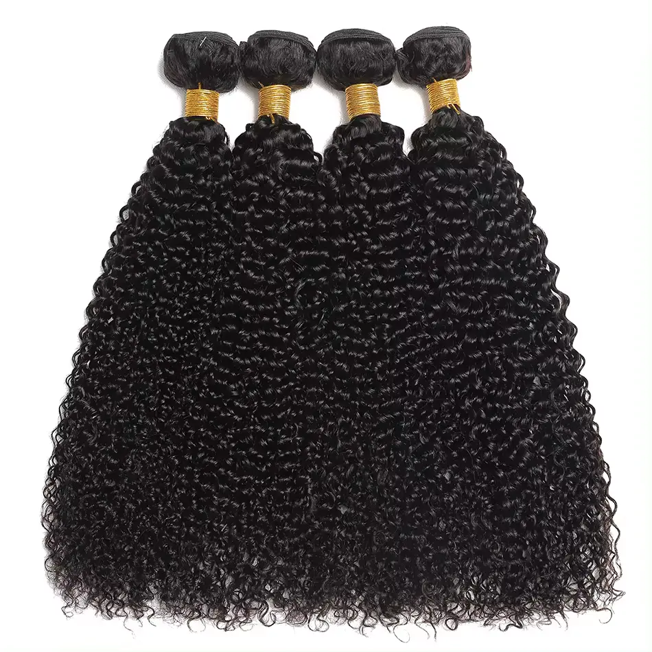 Best Kinky Curly Bundles 12A Human Hair Extensions Water Wave Wavy Bundles Raw Brazilian Hair Weave Tissage Wholesale Sale