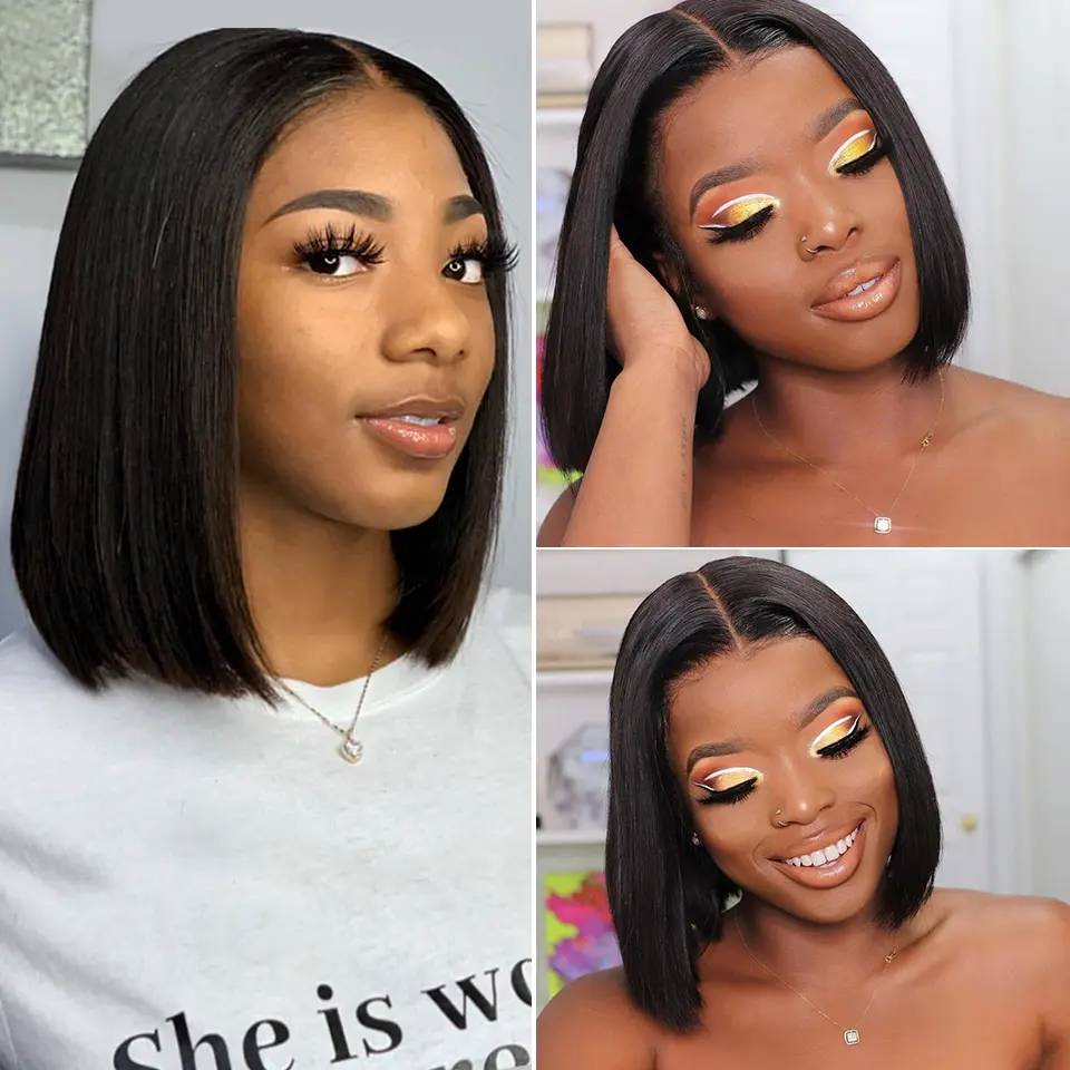 Malaysia Hair 100% Virgin Hair Bundles 8-16 Short Inch Bone Straight Human Hair Extension 1/3/5 Pcs Bundles Wholesale Price