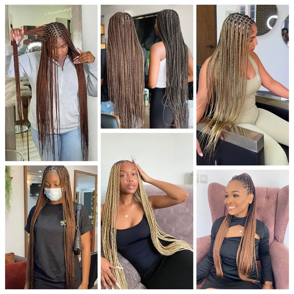 Bone Straight Silky Crochet Braiding Hair Synthetic Bulk High Temperature Hair Bundles Extension 28 Inch 150g Per Pack for Women