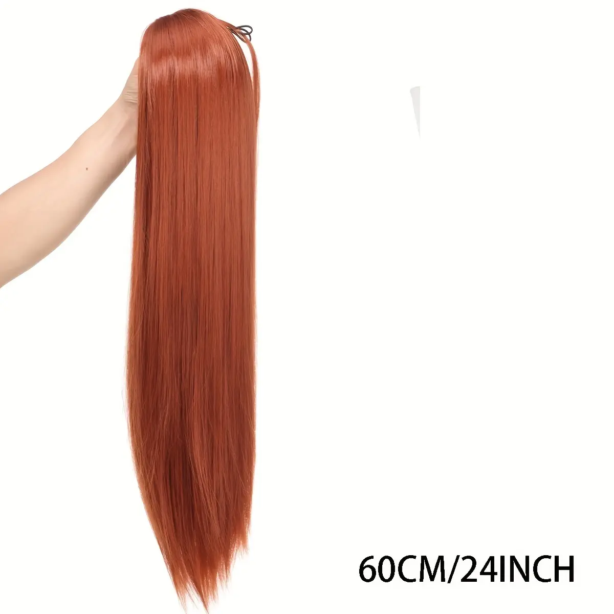 Long Straight Hair Synthetic Drawstring Ponytail For Women Wear Daily Heat-resistant And Supple Fake Ponytail Hair Accessories