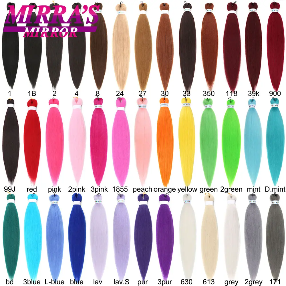 Braiding Hair Pre Stretched Synthetic Braid Extensions Colorful Jumbo Braid for Senegalese Passion Twist Box Braid Hair Bundles