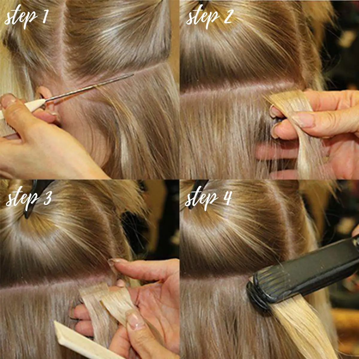 Invisible Tape In Synthetic Hair Extensions 10Pcs 20Inch Straight Tape In Hairpiece Seamless Skin Weft For Women Black Brown
