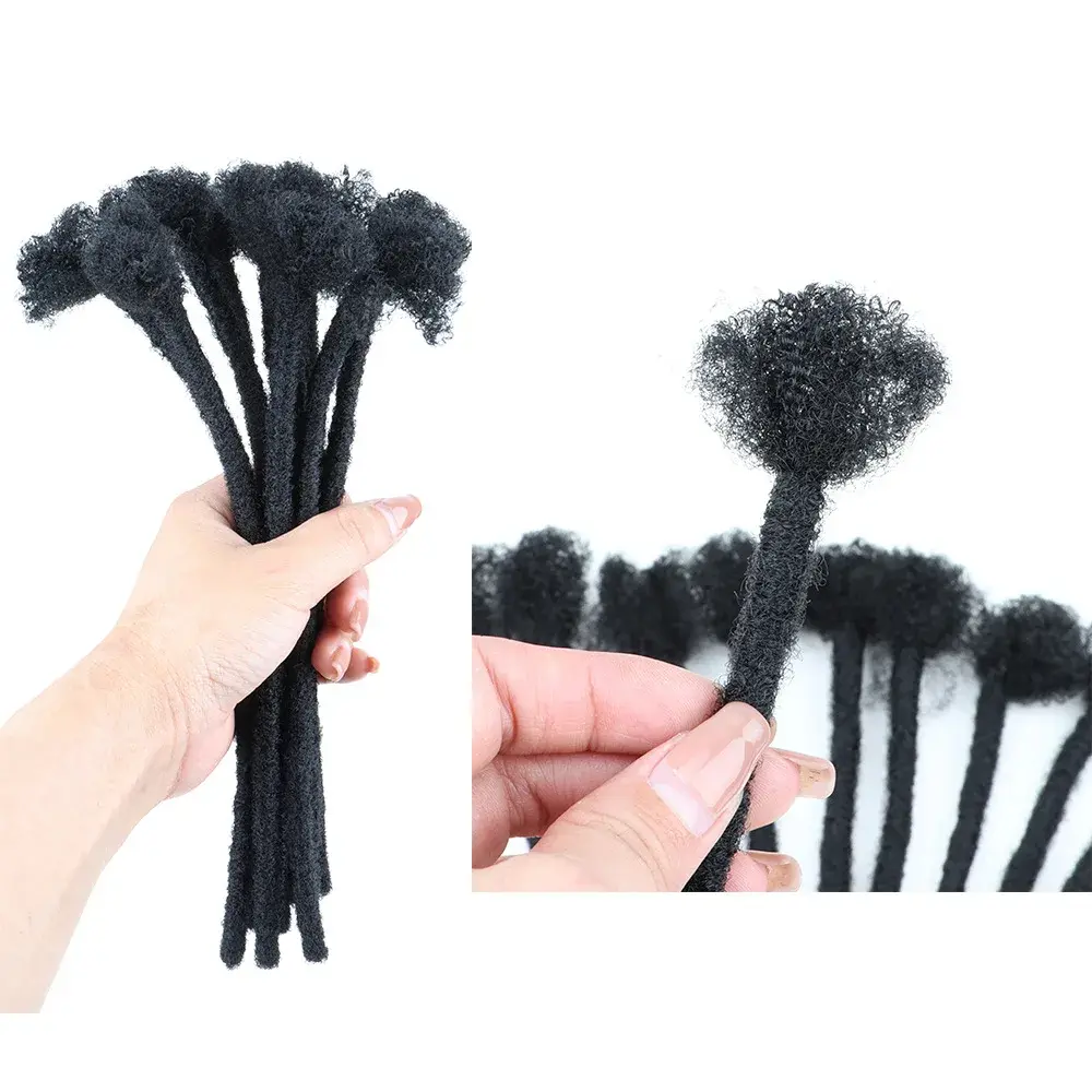Dreadlocks Synthetic Extensions 8 Inch 10 Strands  Loc Dreads Extensions Crochet  Fashion Hip-hop  Style Natural Braiding Hair
