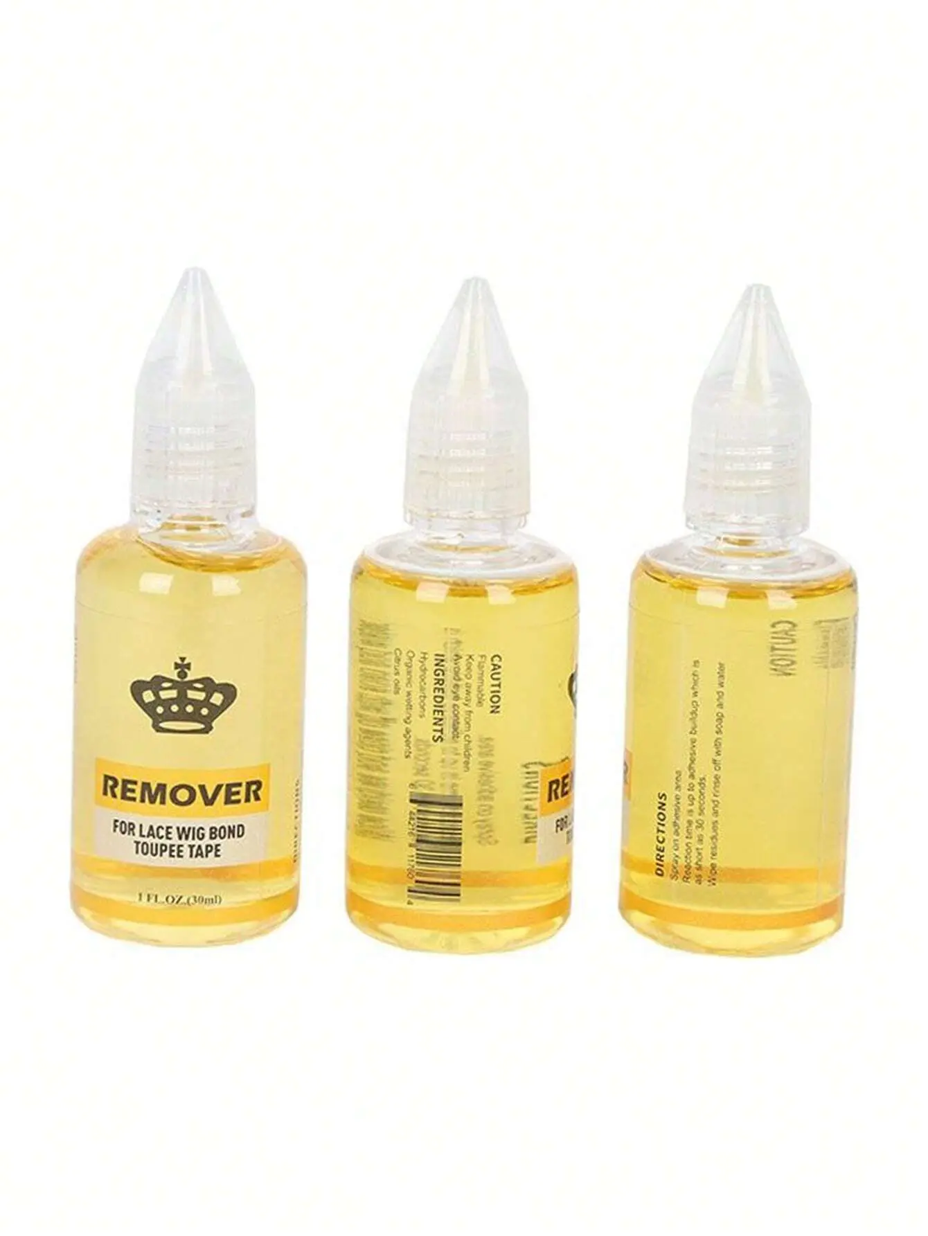 Lace glue remover wig, no harmful chemicals, mild solvent to protect your edges, 30ml, great cleanser for scalp and hair system