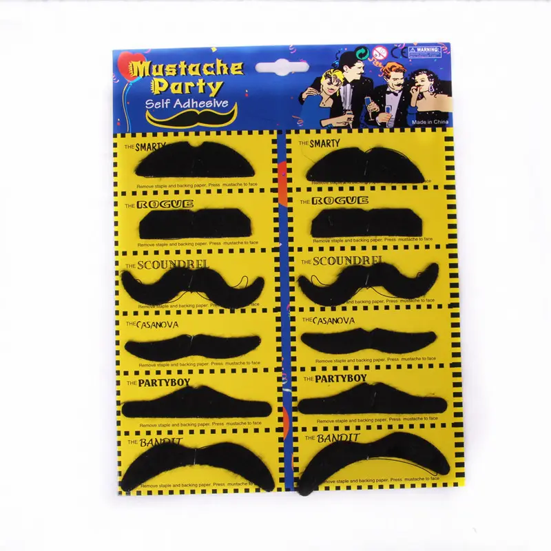 Halloween masquerade fake beard beard party supplies beard mustache Christmas spoof fake beard