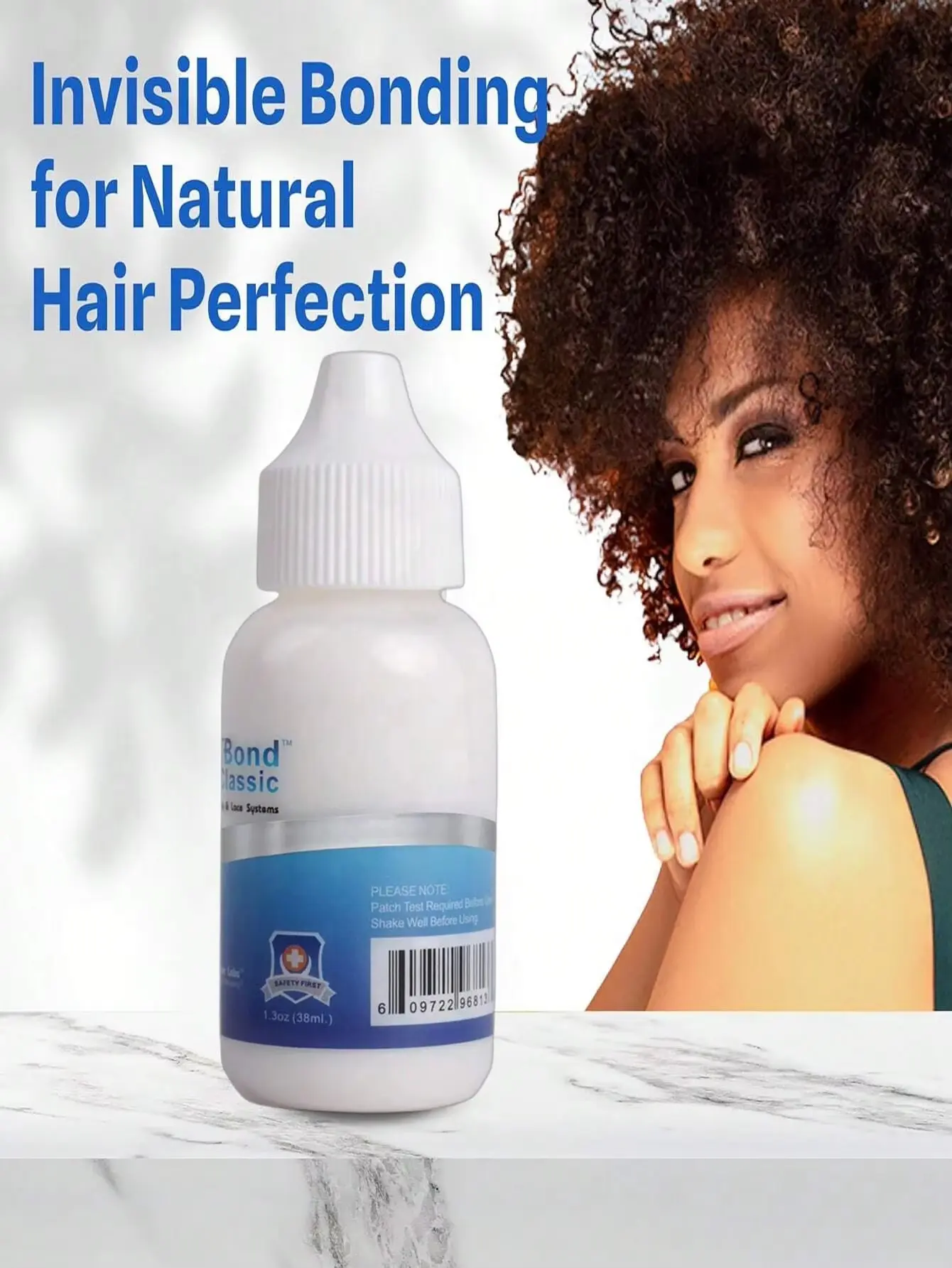An alternative adhesive for invisible wigs, waterproof and oil-resistant, lightweight, safe and natural
