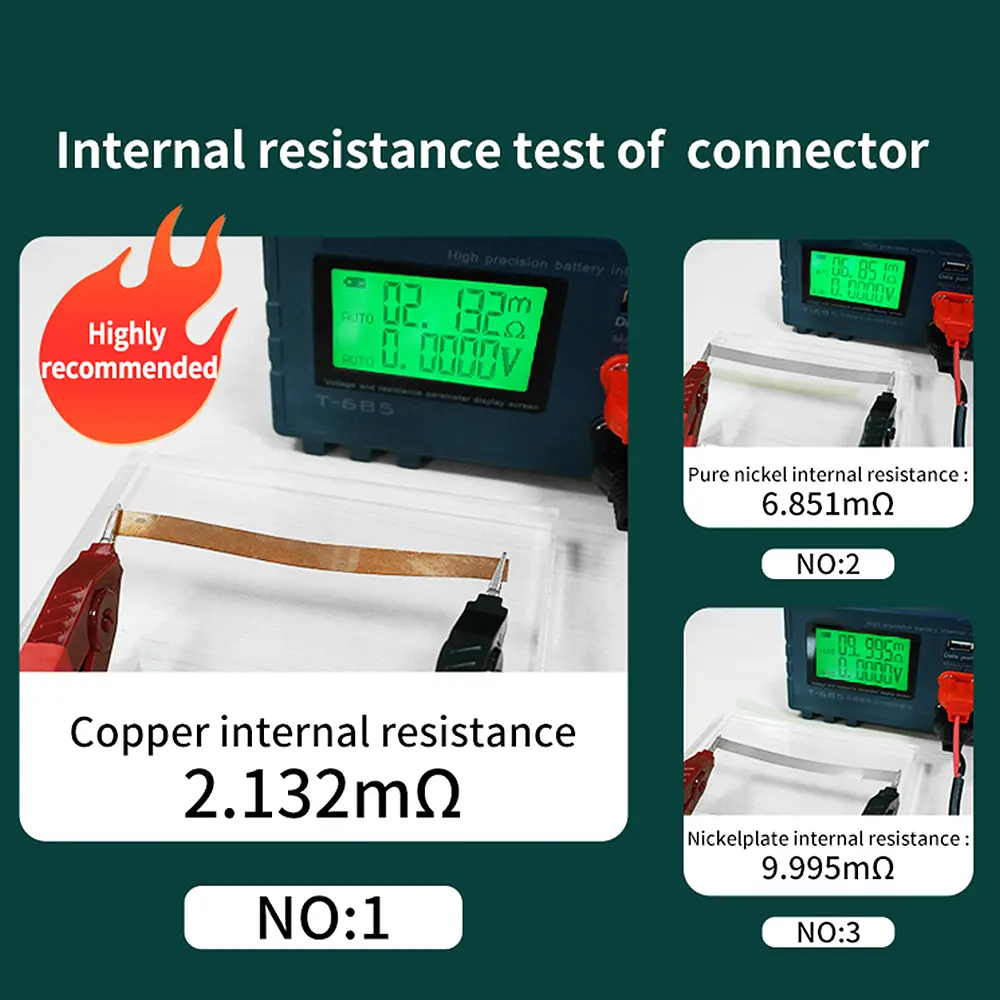 5M/10M T2 Nickel Plated Copper Strip Spot Welder Accessories For 18650 21700 Battery 0.15mm/0.2mm Welding Machine Nickel Sheet