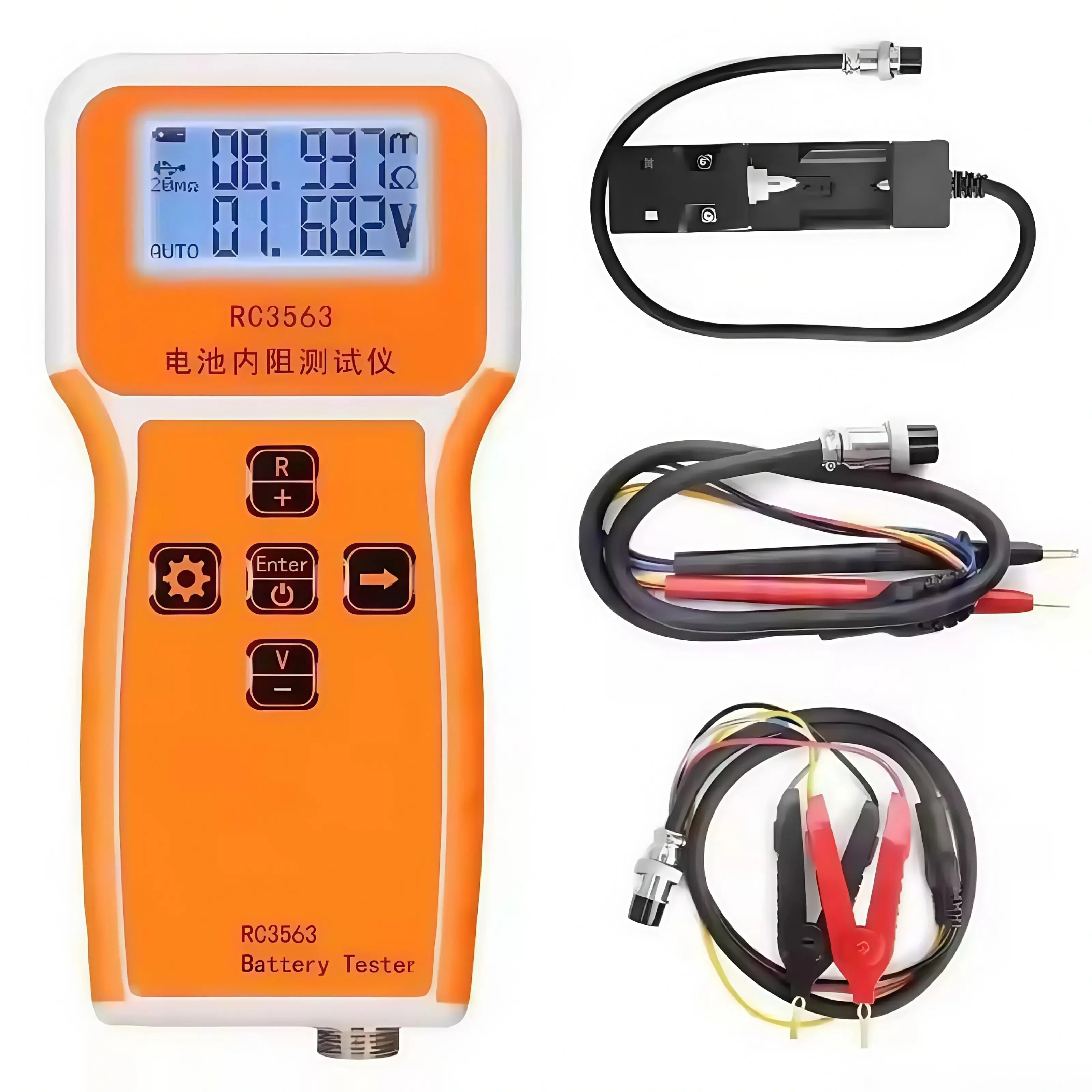 RC3563 18650 Battery Voltage Internal Resistance Tester High-precision Trithium Lithium Iron Phosphate Battery Tester True 4Wire
