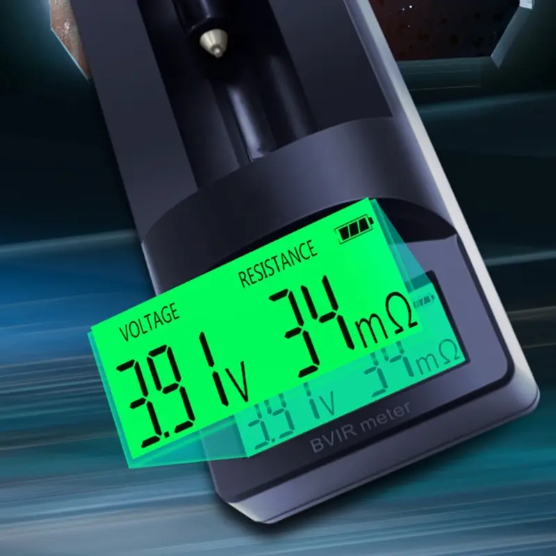 Advanced Lithium Battery Voltages & Internal Resistance Tester Precisions Measurement Tool ABS Testing for Professional