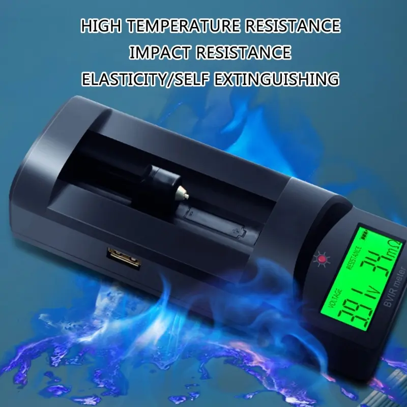Advanced Lithium Battery Voltages & Internal Resistance Tester Precisions Measurement Tool ABS Testing for Professional