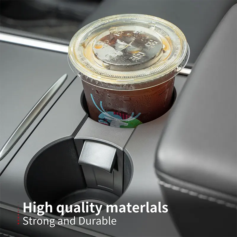 For Tesla Model Y 2021-2024 2025/Model 3 Central Control Cup Holder Original Car Color Interior Accessories