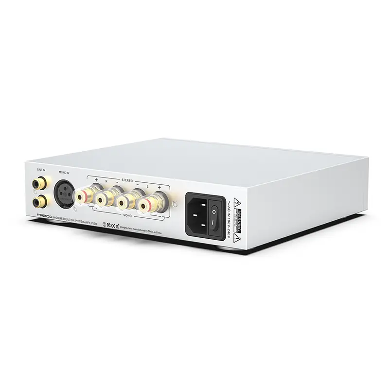 SMSL PA200 Gallium Nitride Power Amplifier XLR high power AMP HIFI Audio Grade