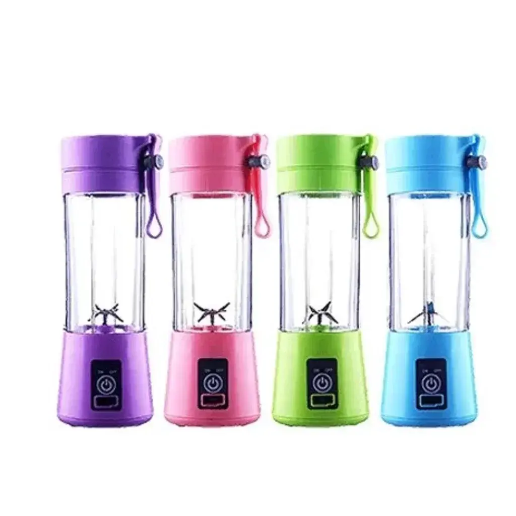2025 New Mini Portable USB Rechargeable Blender 380ml Handheld Smoothie Maker Travel Juicer Cup for On-the-Go Shakes & Juices