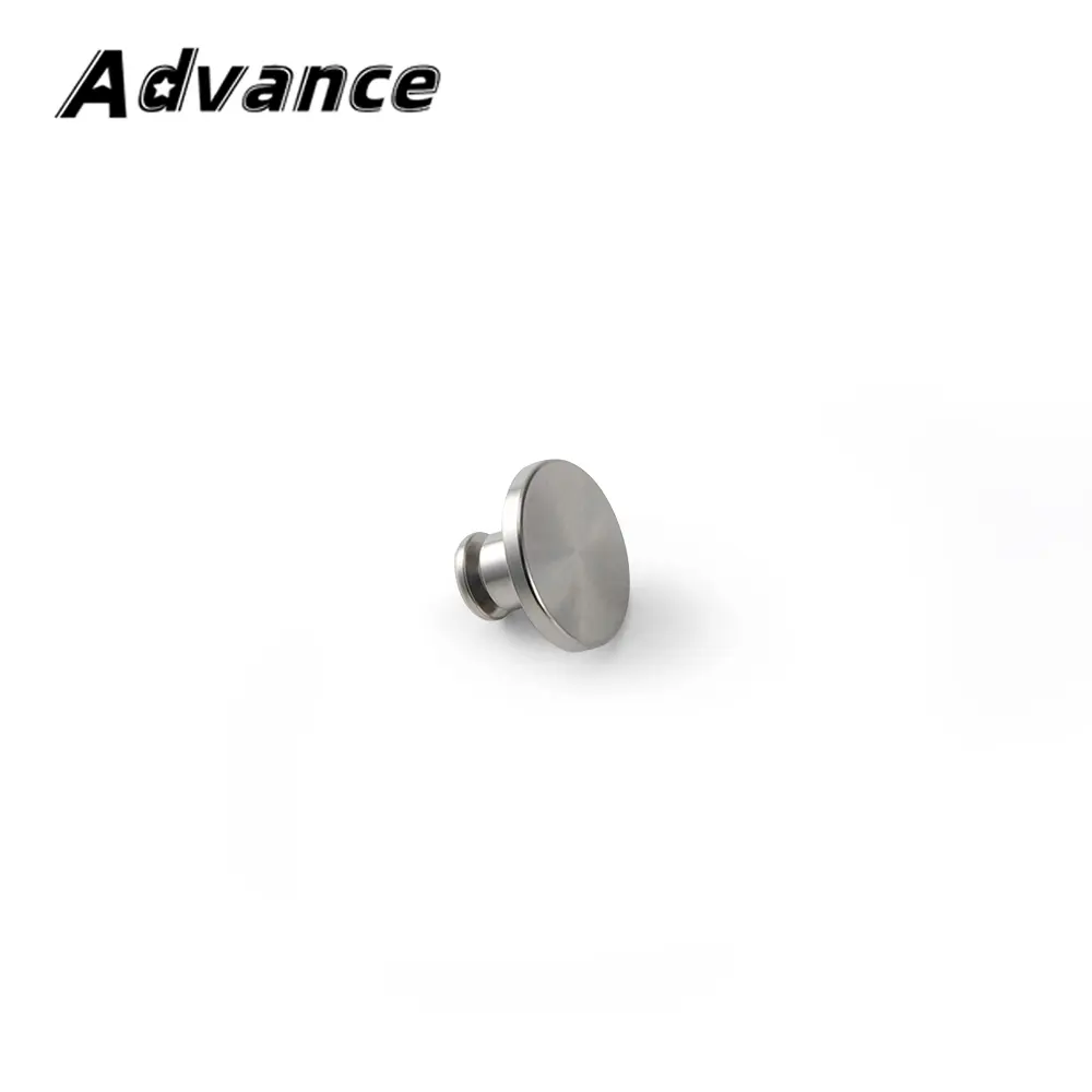 DIY Titanium Jeans Button Fixed Screw Outdoor Tool Buckle