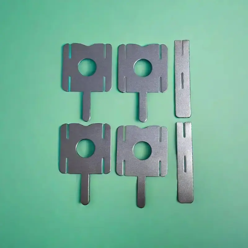 5 Sets (30 Pieces), 18650 Lithium Battery Nickel Sheet Spot Welding Nickel Plate Battery Nickel Plated Sheet U-Shaped Strip Sheet for Battery Pack Spot Welding