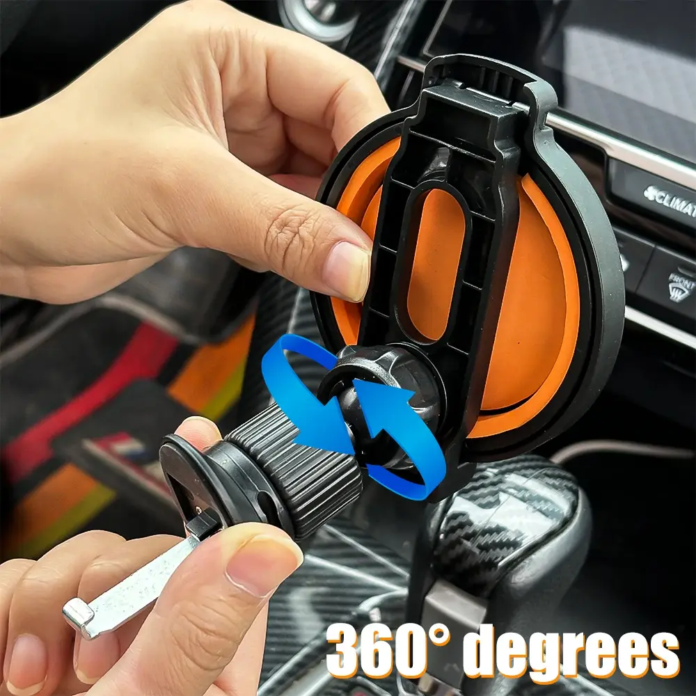 Car Drink Holder Universal Foldable Car Air Outlet Water Cup Holder Beverage Rack Ashtray Fixing Bracket Storage Accessories