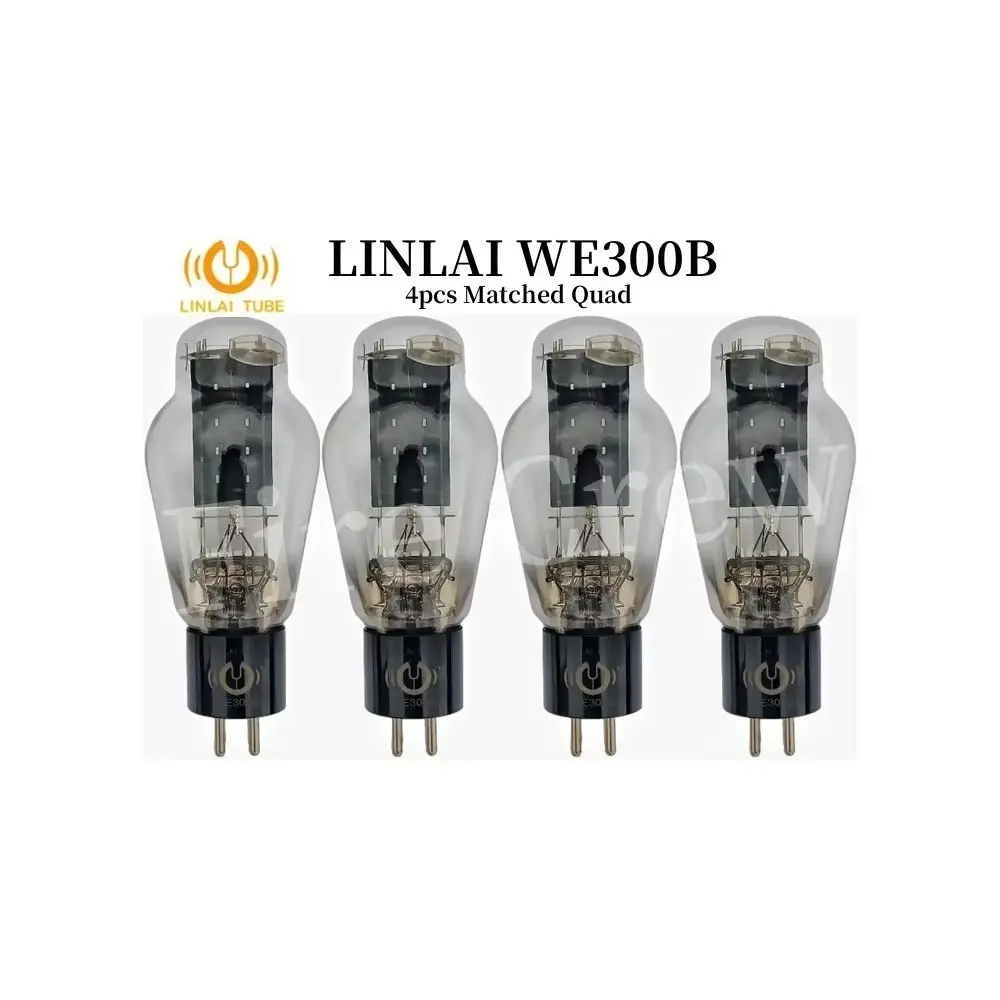 Fire Crew LINLAI WE300B Vacuum Tube 1:1 Copy US WE 300B Upgrade 300BN 300BT E300B 4300B HIFI Audio Valve Electron Tube Amplifier
