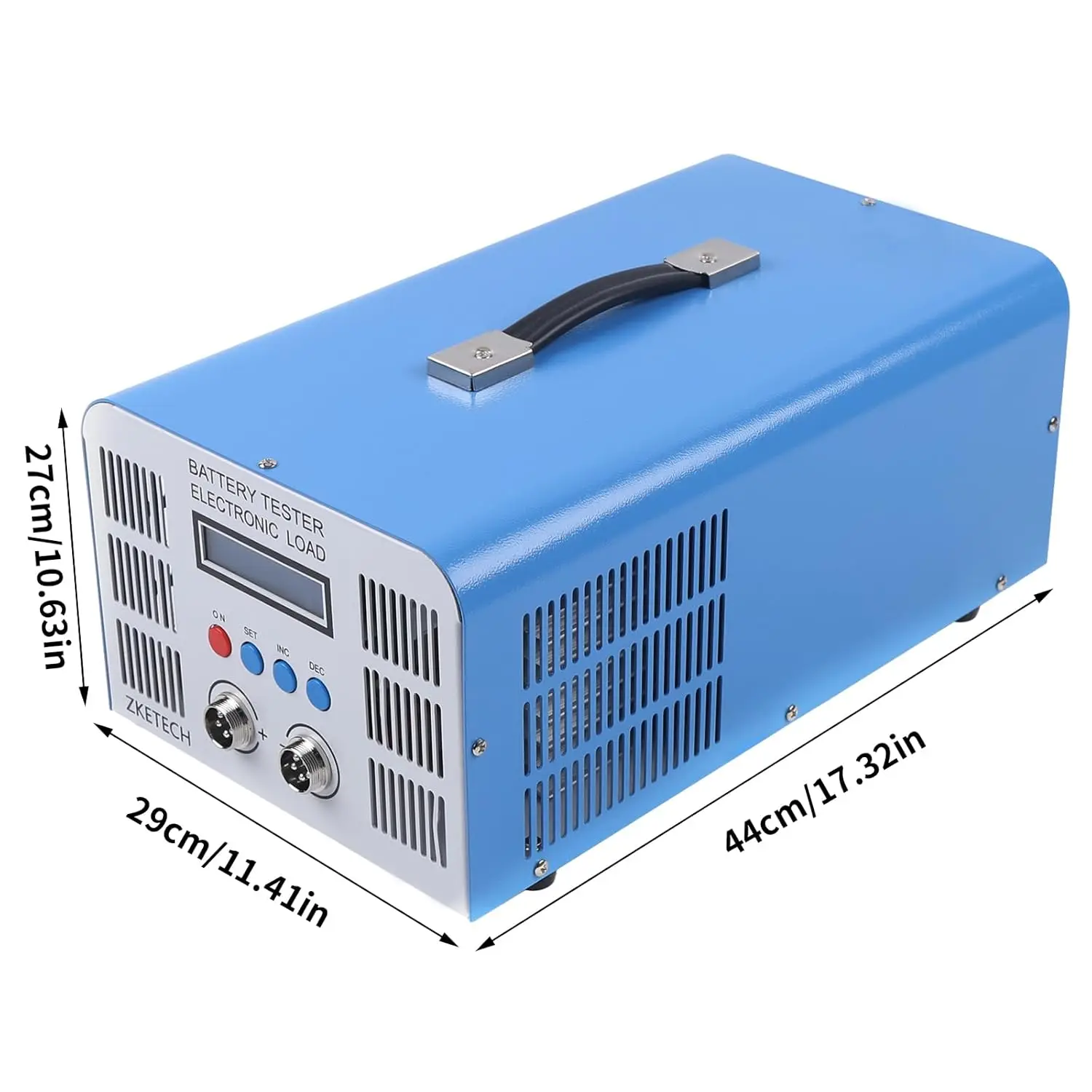 200W 110V EBC-A40L 5V High Current Lithium Battery Capacity Tester 40A Manual battery Charge Discharge Capacity Tester