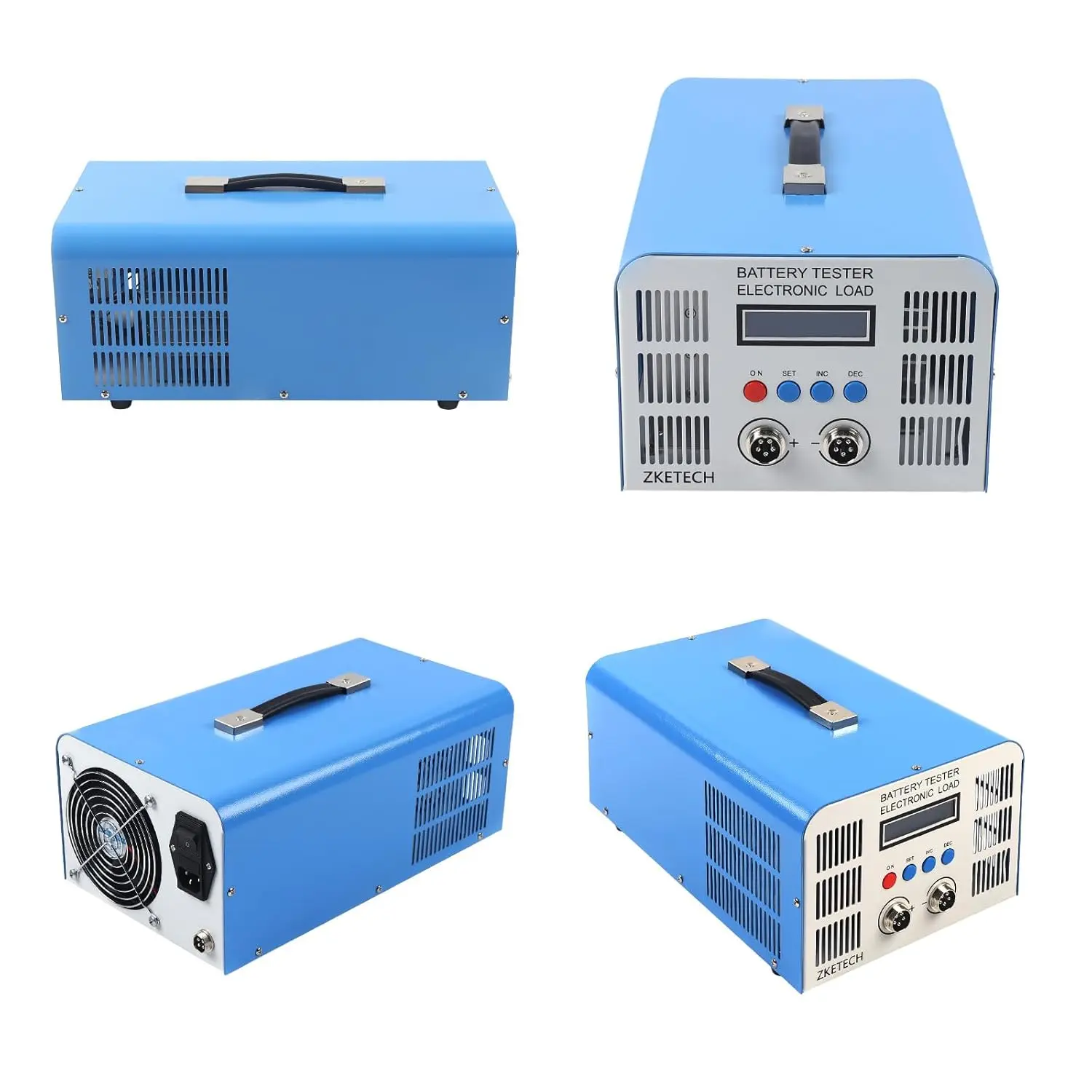 200W 110V EBC-A40L 5V High Current Lithium Battery Capacity Tester 40A Manual battery Charge Discharge Capacity Tester
