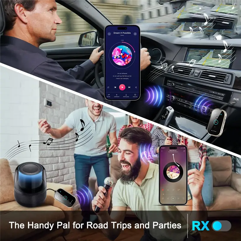 Bluetooth Transmitter Airfly Pro Bluetooth Transmitter Airplane Wireless Transmitter For Airplane/TV/Car/Gym